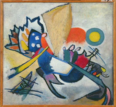 即興209、1917 作： Wassily Kandinsky